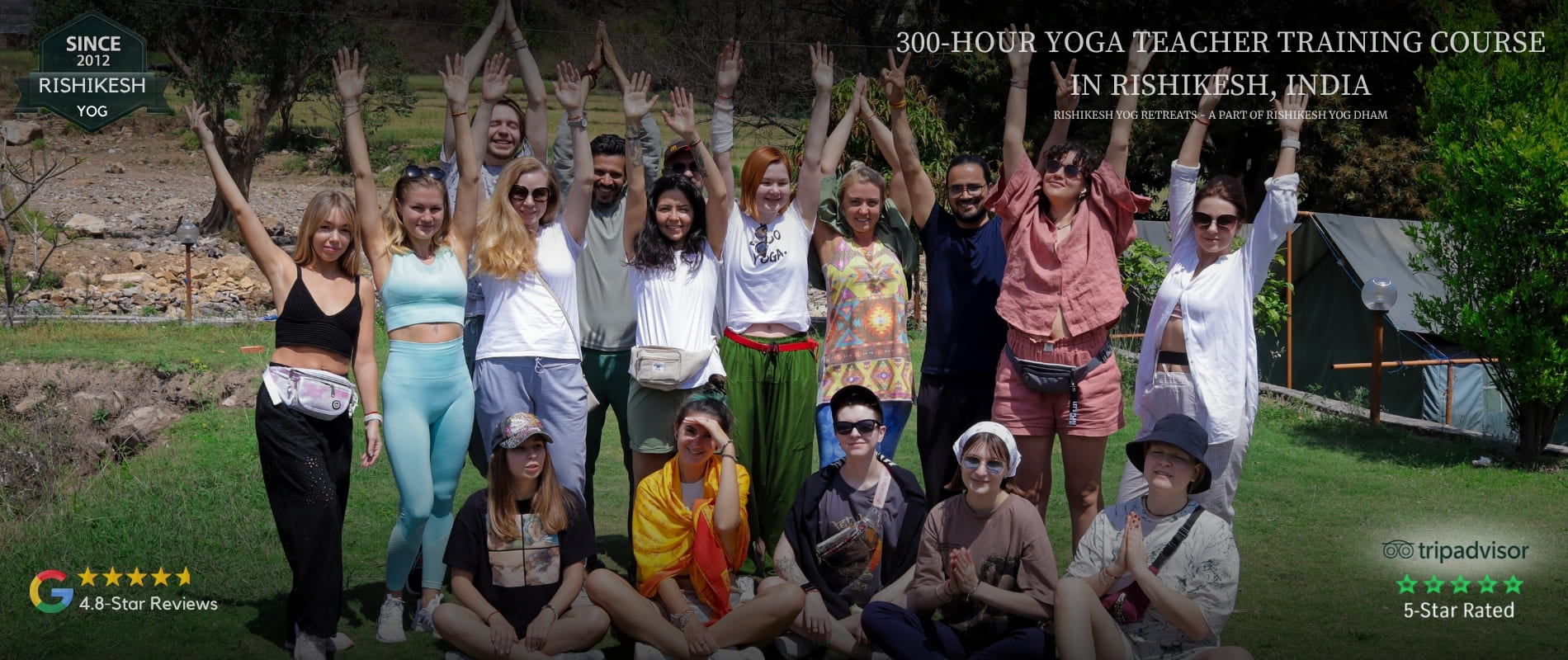  Best 300 Yoga YTTC in Rishikesh