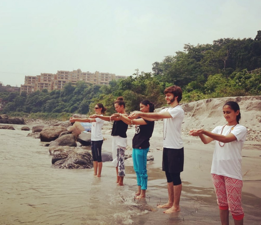 yoga school in Rishikesh